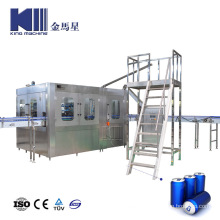 Production Line Soft Drink Pet Cans Beverage 250ml Filling Machines